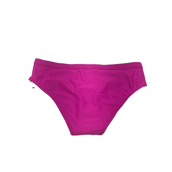 Xhilaration Women's Sz Small 0-2 Cheeky Bikini Swim Bottom Fuchsia New With Tags - Picture 2 of 9